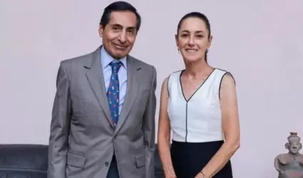 Rogelio Ramrez de la O y Claudia Sheinbaum