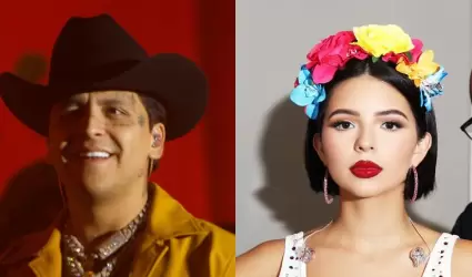 Christian Nodal y ngela Aguilar