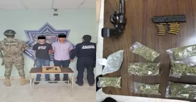 Detenidos y droga asegurada en Ciudad Obregn