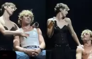 Ross Lynch y Troye Sivan protagonizan momento ertico en concierto