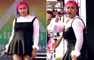 VIDEO As fue el debut de la diputada trans Mara Clemente como cantante