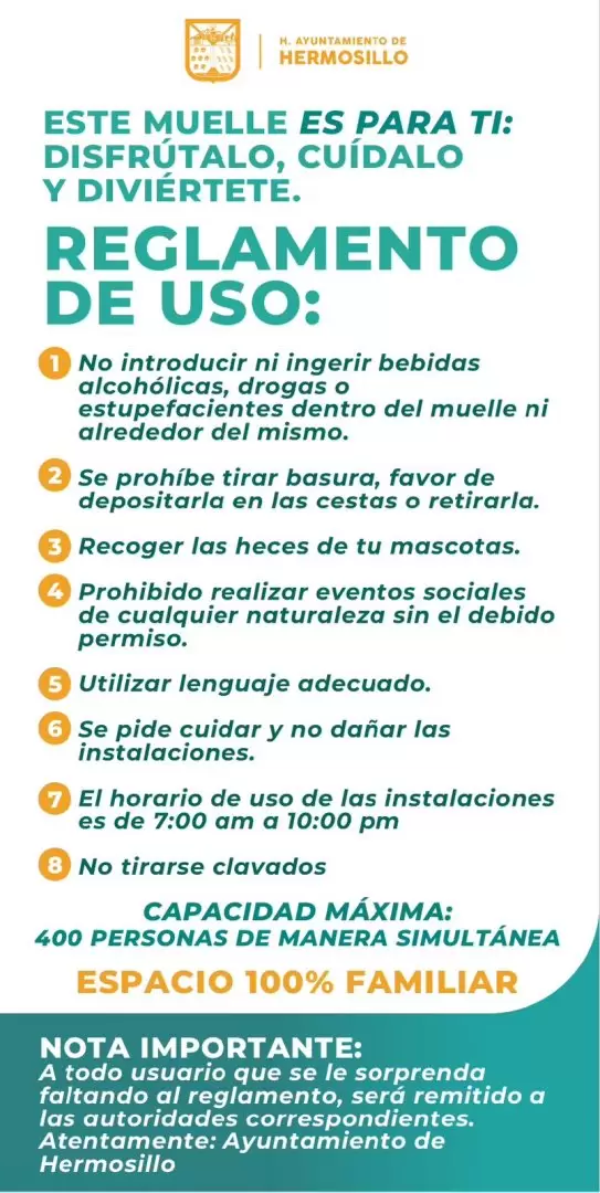 Reglas muelle Kino