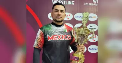 Carlos Arturo Olea Bernal, entrenador de la seleccin mexicana en lucha olmpica