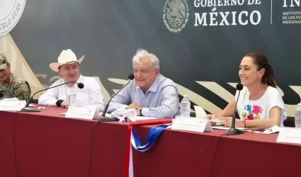 Lpez Obrador en visita a Sonora