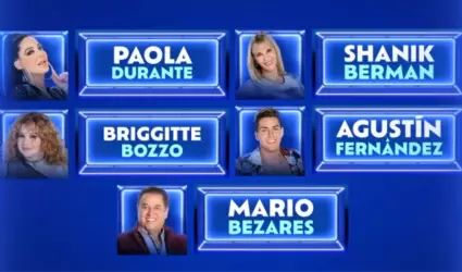 Nominados de La Casa de los Famosos Mxico.