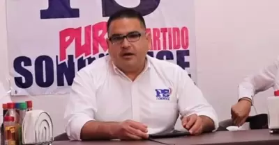 Ali Camacho, dirigente del Partido Sonorense