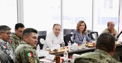 Mesa de Seguridad Sonora-Baja California, realizada en el municipio de San Luis