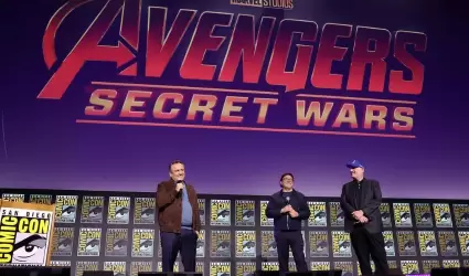 Joe y Anthony Russo con Kevin Feige