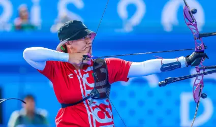 Alejandra Valencia clasifica a los octavos de final de tiro con arco individual.