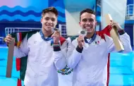 Los clavadistas Osmar Olvera y Juan Celaya ganan medalla de plata en Pars 2024