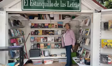 El Estanquillo de las Letras, en la Plaza Zaragoza