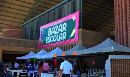 Bazar escolar de DIF Sonora