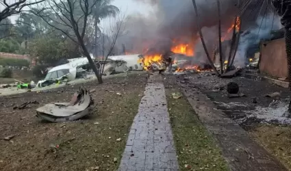 Accidente de avin en Brasil