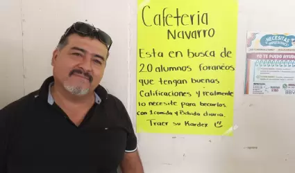 Cafetera Navarro volver a otorgar becas a 20 estudiantes forneos de la Unison