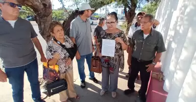 Manifestacin de derechohabientes del Issste