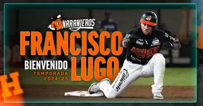 Francisco Lugo regresa a Naranjeros