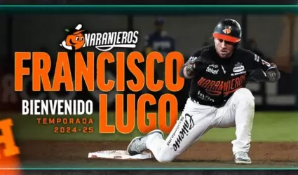 Francisco Lugo regresa a Naranjeros