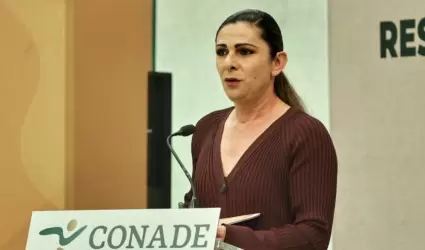 Ana Gabriela Guevara, titular de la Conade