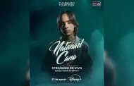 A qu hora empieza el concierto de Natanael Cano en Disney Plus?