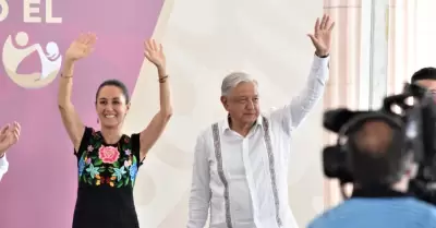 Claudia Sheinbaum y Andrs Manuel Lpez Obrador