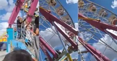 Rueda de la Fortuna en Feria Nacional Potosina