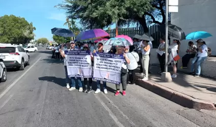 Bloqueos parciales de circulacin en Monteverde y Luis Encinas por manifestacin