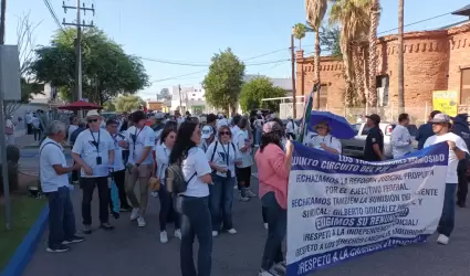 Marcha de trabajadores del Poder Judicial