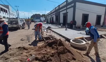 Rehabilitacin de vialidades en el Centro de Hermosillo