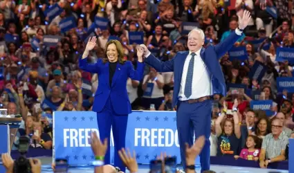 Kamala Harris y Tim Walz