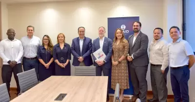 Representantes de USAID Mxico en reunin con presidente municipal de Hermosillo