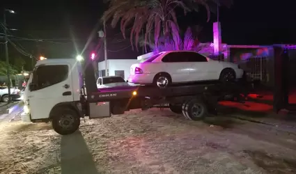 Aseguran auto con el que atropellaron a nio