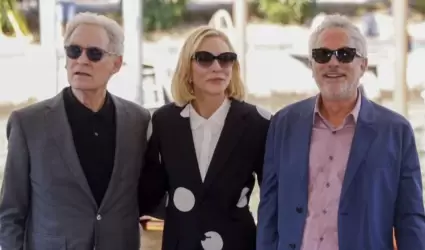 Kevin Kline, Cate Blanchett y Alfonso Cuarn