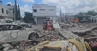 Explosin en vivienda de Tamaulipas