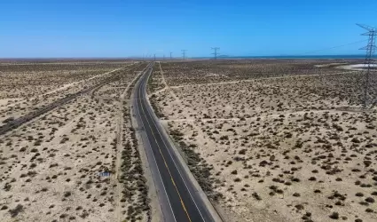 carretera Pe�asco-Golfo de Santa Clara-SLRC