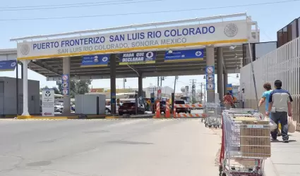 Cruce fronterizo de San Luis Ro Colorado