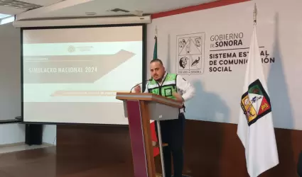 Armando Castaeda Snchez, coordinador estatal de Proteccin Civil en Sonora