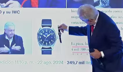 Reloj de AMLO