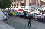 Manifestantes contra reforma judicial piden ser escuchados en el Congreso de Sonora