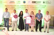 Inaugura alcalde Centro de Economa Circular Biciclando