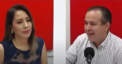 Karina Barraza entrevista al alcalde Antonio Astiazarn