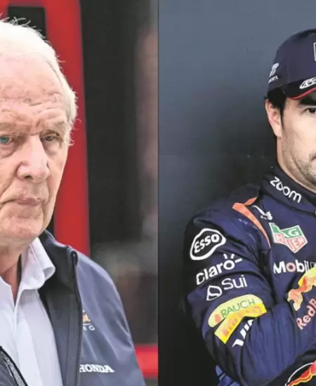 Helmut Marko ataca a Checo P�rez