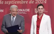 Ana Guevara se despide de AMLO, el presidente la reconoce