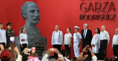 El presidente Andrs Manuel Lpez Obrador encabez la ceremonia de repatriacin 