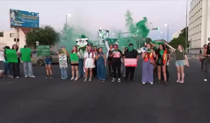 Marcha pro aborto Sonora