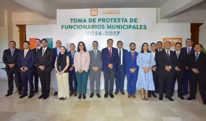 Nuevos funcionarios municipales Hermosillo