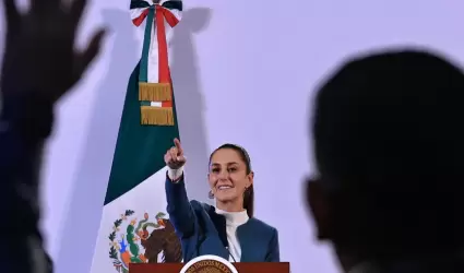 Claudia Sheinbaum Pardo, presidenta de Mxico.