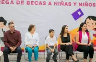 Entregan becas gobierno municipal y estatal de Cajeme