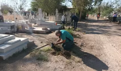 Jornada de reforestacin en el Panten Yez