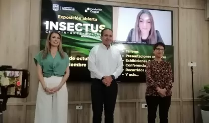 La exposicin Insectus se llevar a cabo del 13 de octubre al 10 de diciembre en