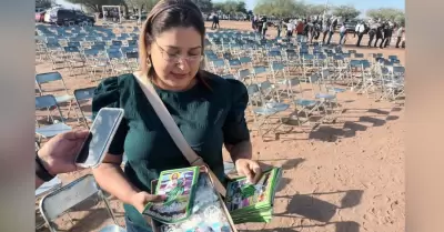 Miryam Trujillo decidi ofrecer una manda en honor a San Judas Tadeo.